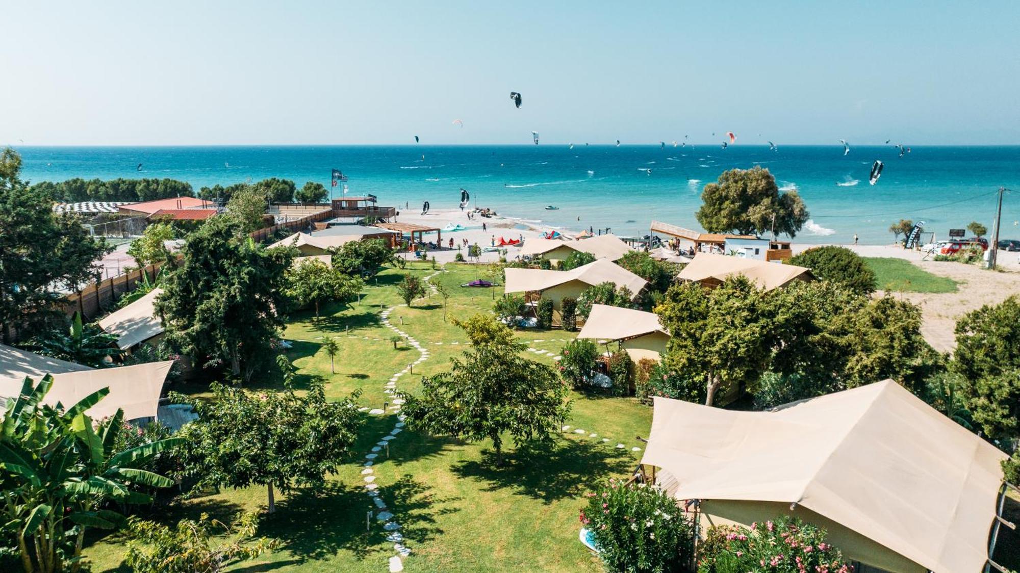 Logos Beach Village Theológosz Kültér fotó